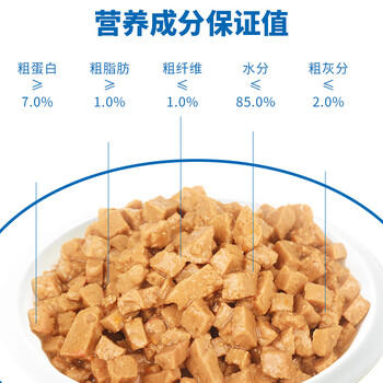 麦富迪猫咪零食 日常营养肉粒包湿粮成幼猫改善挑食混合装85g*12 商品图0