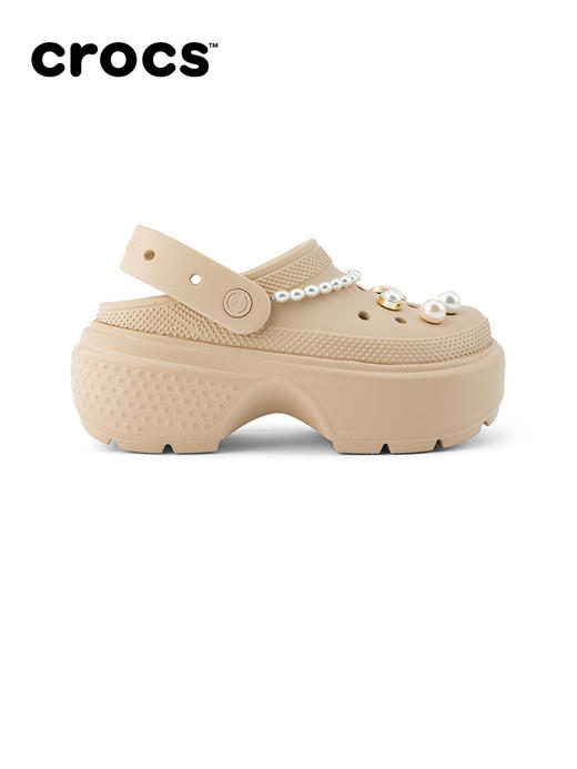 【经典佰搭 平稳舒适】Crocs卡骆驰 水晶雪屋洞洞鞋厚底沙滩鞋户外包头女鞋洞洞鞋女沙滩鞋跟高5-6CM 商品图4