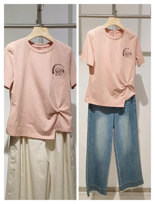 586019新款短袖棉T恤 商品图3