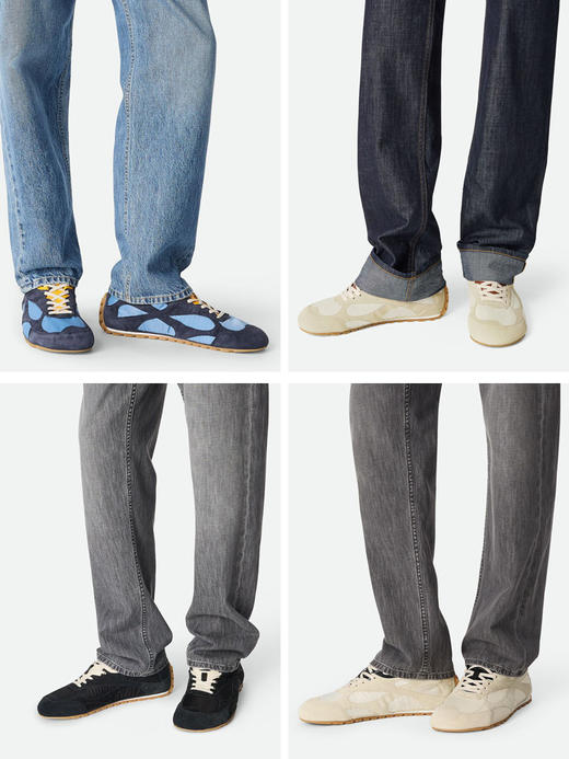 现货 THS-限时 BV家 情侣款 新款复古阿甘运动鞋 4色 QZ113 商品图0