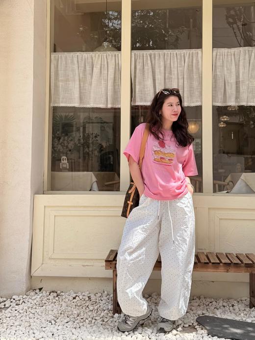 莓莓芭乐蛋糕短袖软糯冰淇淋蛋糕棉T 商品图6