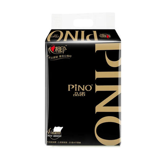 心相印卫生纸 品诺四层塑装面巾纸(IP款)80抽8包装(PDT6080)(6903244953108) 商品图0