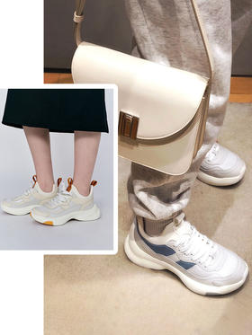 现货 THS-限时 巴里家 Dune系列厚底休闲运动鞋老爹鞋 2色 BZ1251