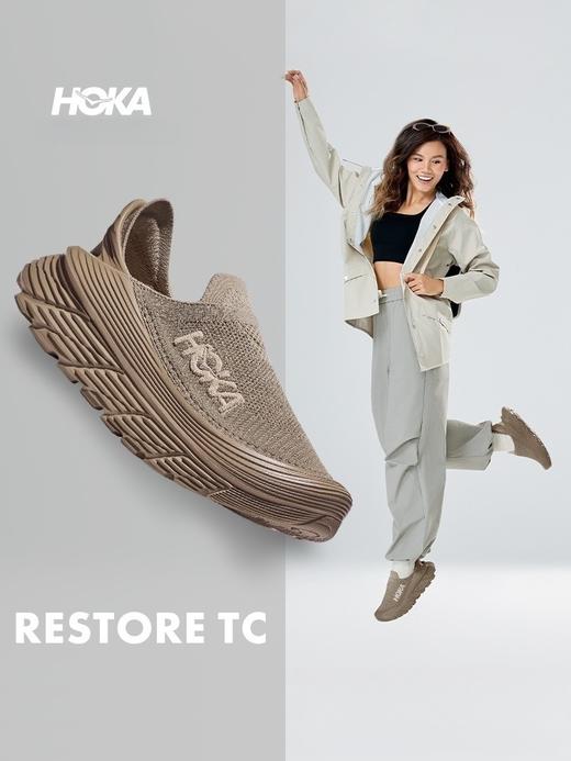HOKA ONE ONE 男女RESTORE TC减震防滑低帮跑步鞋 商品图0