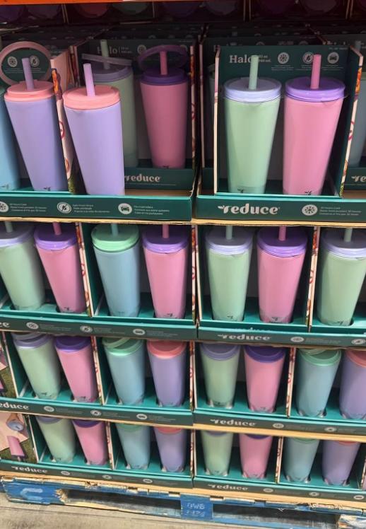 Reduce Halo 不锈钢水杯 硅胶吸管 带提手 2瓶*946ml  颜色随机 温哥华直邮 商品图2