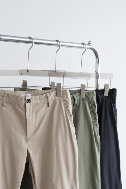 B.B夏薄款丝光棉弹斜纹男装休闲裤西裤 XXK199 商品图4