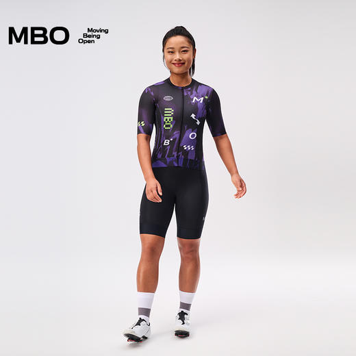 MBO女子短袖骑行服SC311 潮流骑行短袖25年春夏新款 商品图5