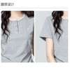 裁缝学苑AH29新款褶皱收腰短袖T恤纸样女装半开圆领正肩体恤 商品缩略图2