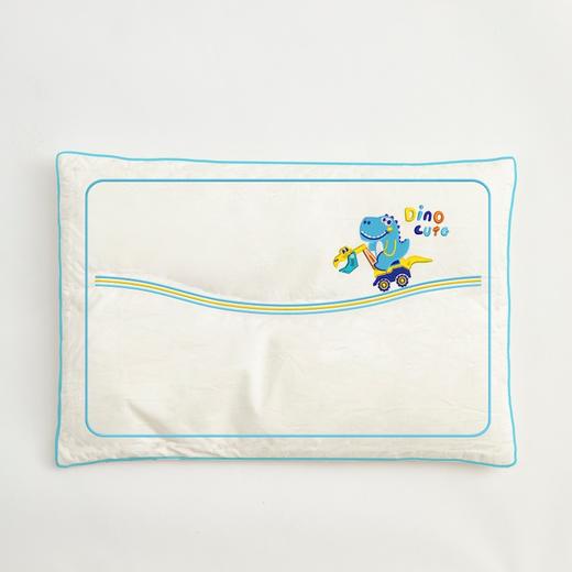 多喜爱 全棉抗菌儿童枕（安妮的兔/蛋壳龙）】饱满回弹 全位包裹 可水洗 更干净 商品图4