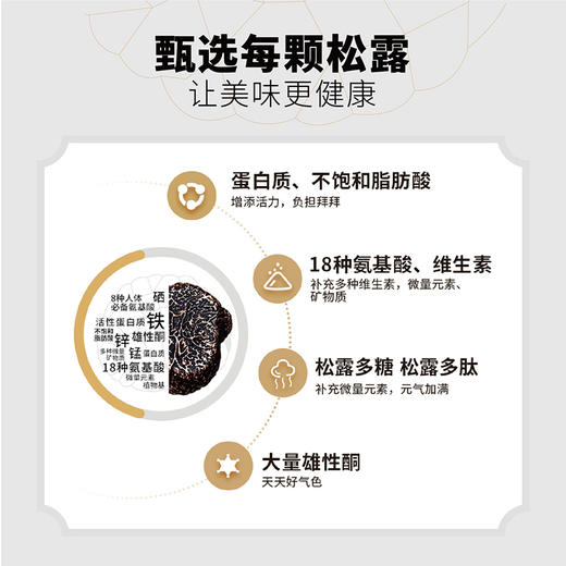 云南曾味黑松露粉50g 咸蛋黄芝士山椒松露薯条粉状调味粉无添加  50g/瓶 商品图3