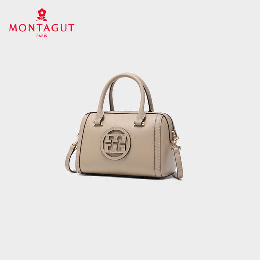 梦特娇女包手提包欧美波士顿保龄球包时尚潮流2025秋季单肩斜挎包 商品图3