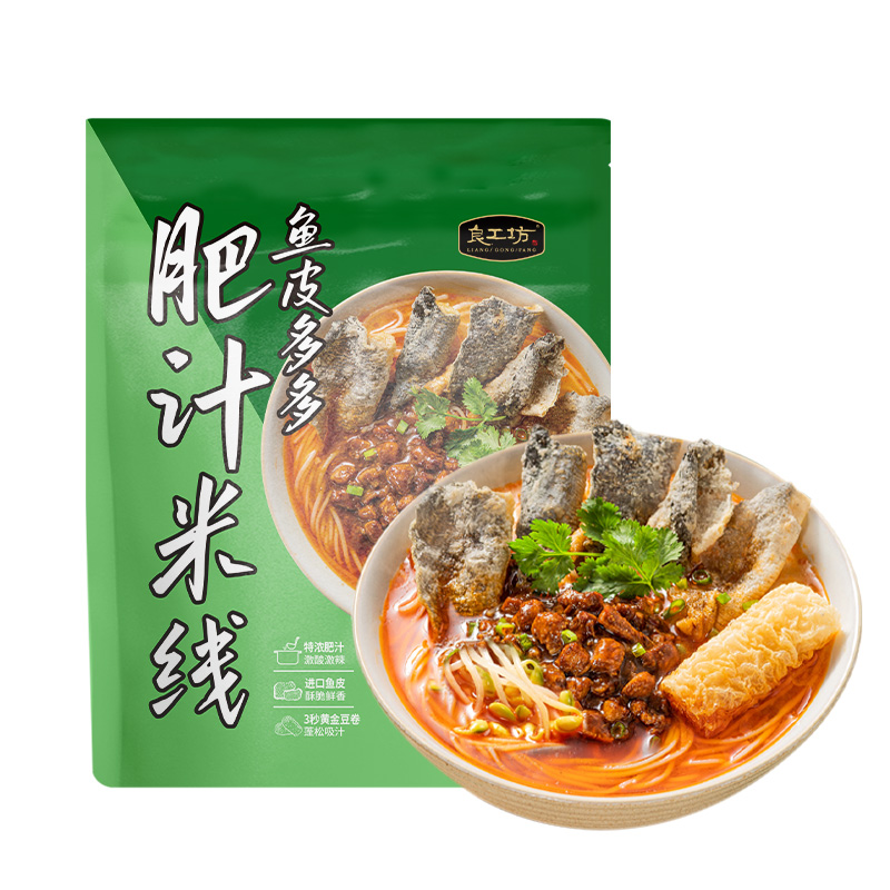 良工坊鱼皮多多肥汁米线300.5g