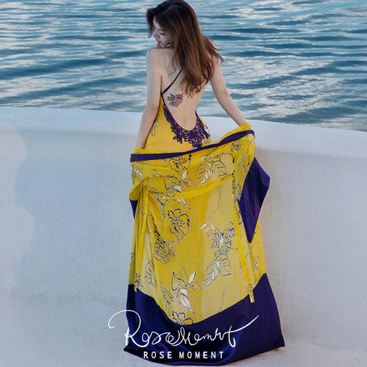 烂花绡轻盈微透重典雅中款真丝睡袍 P241115 商品图1