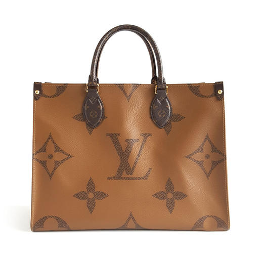 【95新】LV路易威登onthego系列M45321中号拼色老花onthego手提单肩包女士 300625AI11 商品图4