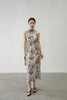Le Malene 水墨印花无袖连衣裙 20901 商品缩略图0
