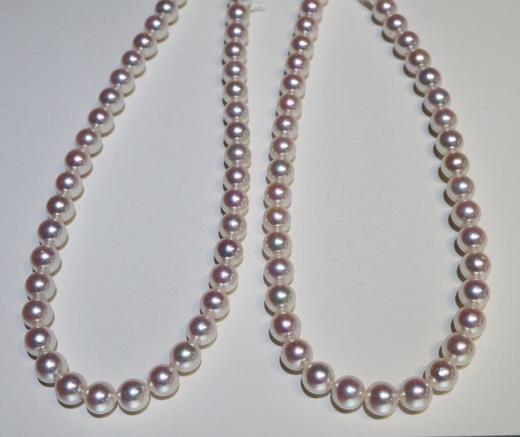 9mm-9.5makoya珍珠项链 商品图3