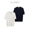 PLUS CRASH夏季新款莱赛尔短袖舒适透气圆领撞色时尚T恤衫半袖 商品缩略图4