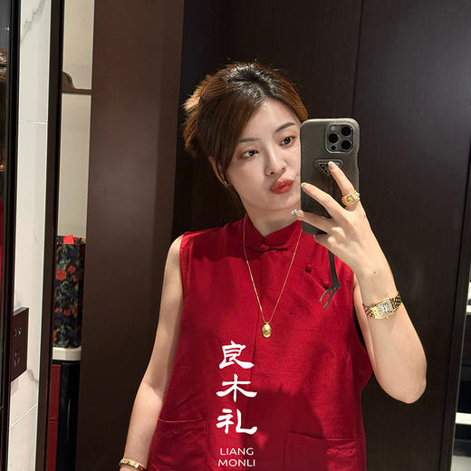 【预售7天】良木礼桑蚕丝马甲（3661） 商品图4