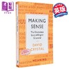 预售 【中商原版】David Crystal Making Sense The Glamorous Story of English Grammar 理解 英语语法的故事 英文原版进口图书 商品缩略图0