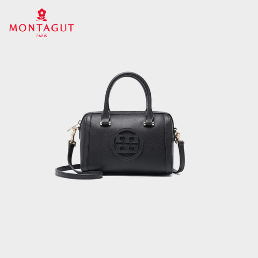 梦特娇女包手提包欧美波士顿保龄球包时尚潮流2025秋季单肩斜挎包 商品图0