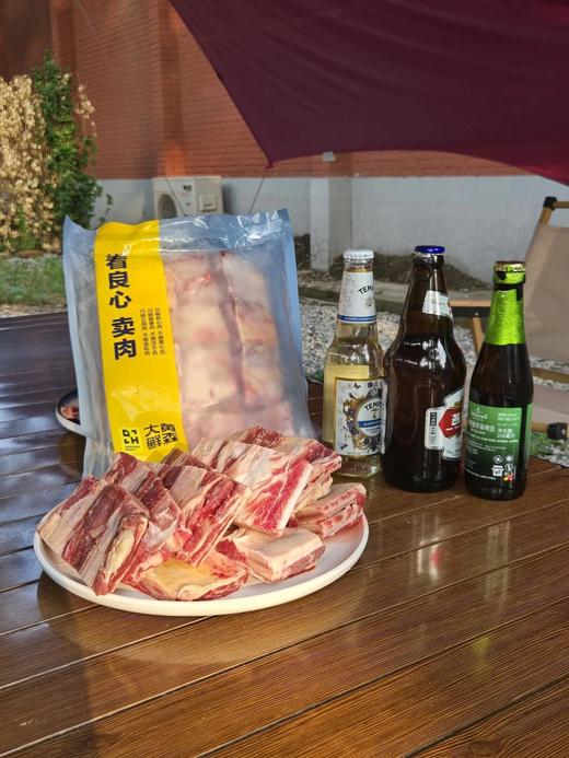 【顺丰】99元秒杀3斤大黄鲜森原切新西兰谷饲安格牛精排1头牛只能切出7-10根精排100%原切无注水无拼接骨香肉嫩顺丰基地直邮 商品图9