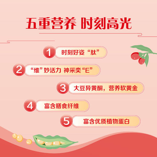 【临期清仓】金龙鱼希百美浓醇豆乳粉20g×10袋 商品图1