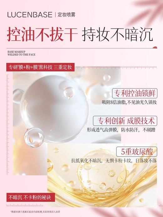 【I秒焊妆 高温拒绝补妆】定妆喷雾持久控油防水防汗不脱妆神器化妆师干油皮正品官方旗舰店 商品图2