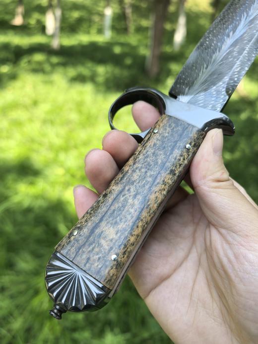 三希堂  现代刀系列  芬里尔弯刀  未开刃 商品图4