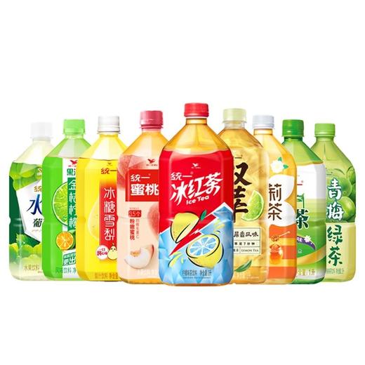 统一 红茶绿茶冰糖雪梨1L系列 口味随机 1瓶 商品图2