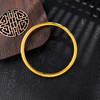 【限时克减150元】足金999.9 #超轻 古法空心固口超轻祥云纹手镯（面宽约4.3-4.7mm，厚约4.3mm)(ANWGFSZ00751)预售产品下单后不退款不退货不换货不补差价 商品缩略图1