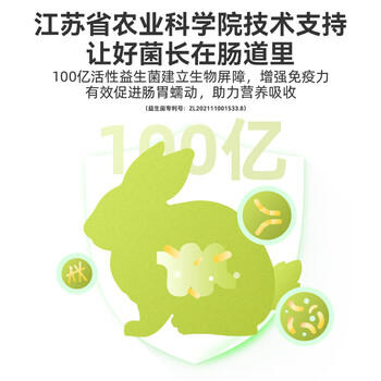 布卡星R3高纤营养兔粮 成兔幼兔垂耳兔全阶兔粮食2.5kg 商品图2