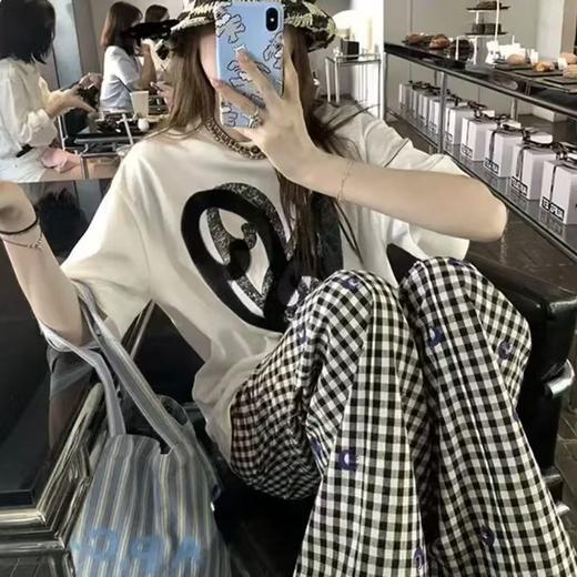 棉绸女士时尚可外穿可家居宽松休闲阔腿裤防蚊裤0184 商品图4