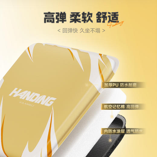 汉鼎25款坐垫钓箱防滑舒适耐磨坐垫超软回弹快防水耐磨钓箱坐垫 商品图1