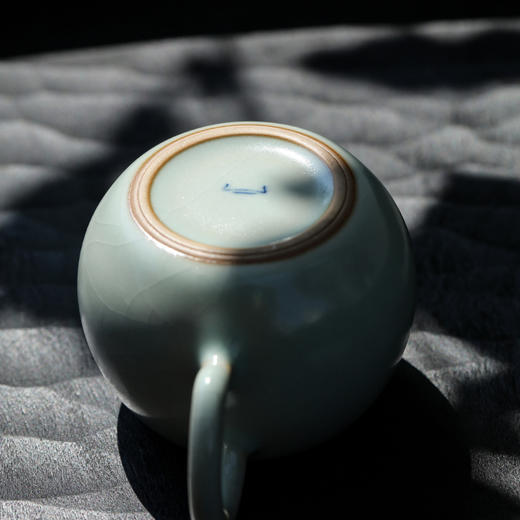 问鼎汝瓷鼎峰系列天青老款龙胆壶 商品图4