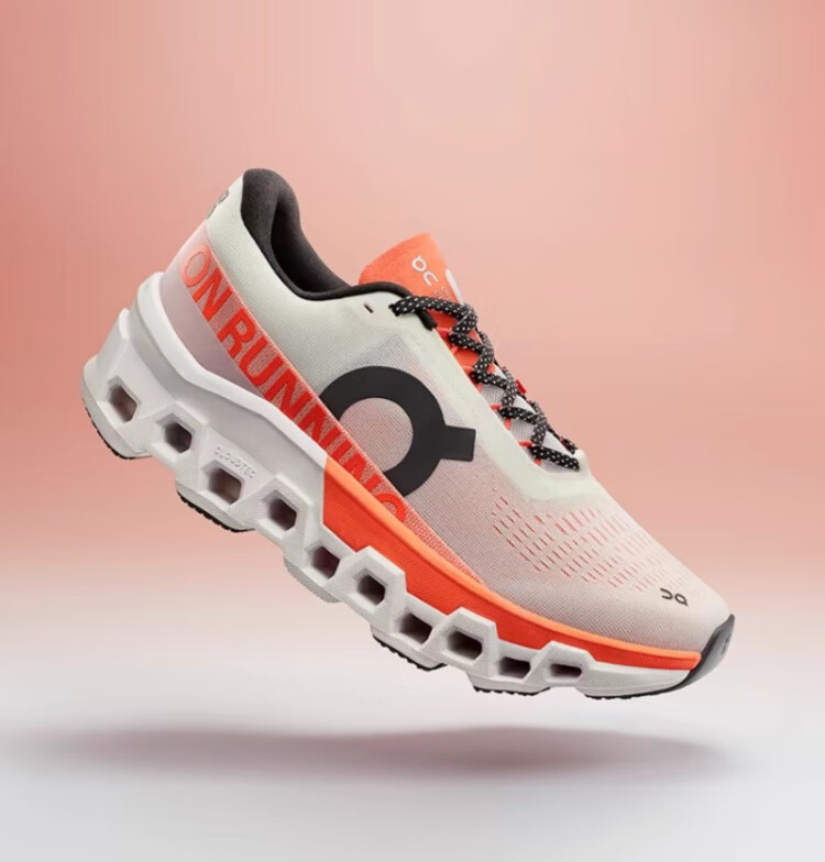 ON NO男女款 Cloudmonster 2 长距离潮流怪兽鞋 舒适缓震运动跑步鞋