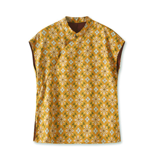 「高货wl」全新升级【铂金会员321/天猫429/差价108】(73835)洛诗琳新中式气质提花香云纱上衣2025夏季复古国风小上衣wl73835 商品图4