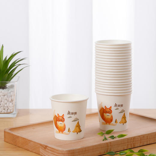 【批发】美丽雅茶语纸杯50只入/包(6.5盎司) 商品图9