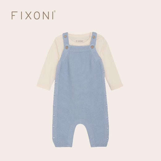 【云优选】FIXONI宝宝哈衣背带裤套装-限时清仓 商品图0
