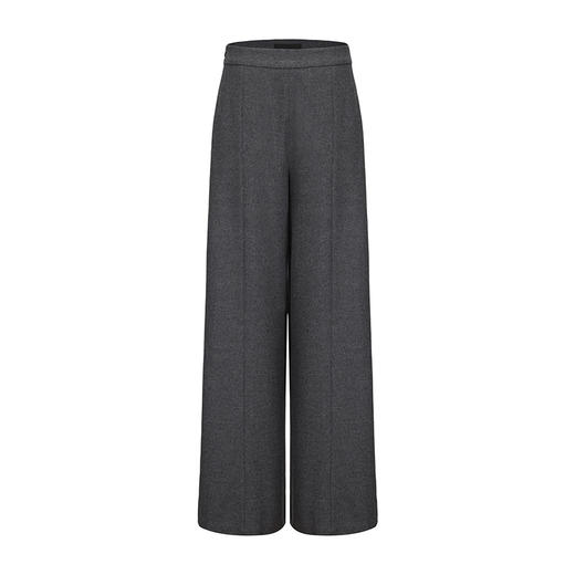 【雪松旧约】老钱风绵羊毛混纺柔软阔腿西装裤 商品图4