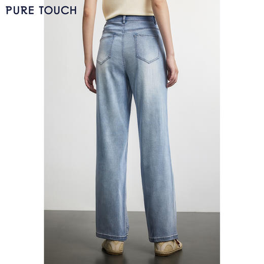 PURE TOUCH 浅蓝色直筒牛仔裤 商品图3