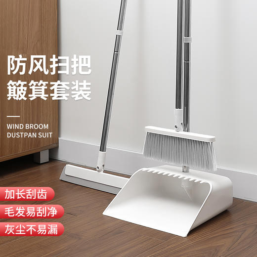 好媳妇扫把簸箕套装组合家用魔术扫帚地刮水器扫地笤帚扫头发神器 商品图0
