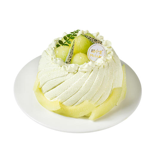 夏季新品上新-龙井蜜瓜纯动物奶油半糖蛋糕 商品图6