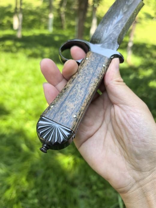 三希堂  现代刀系列  芬里尔弯刀  未开刃 商品图3