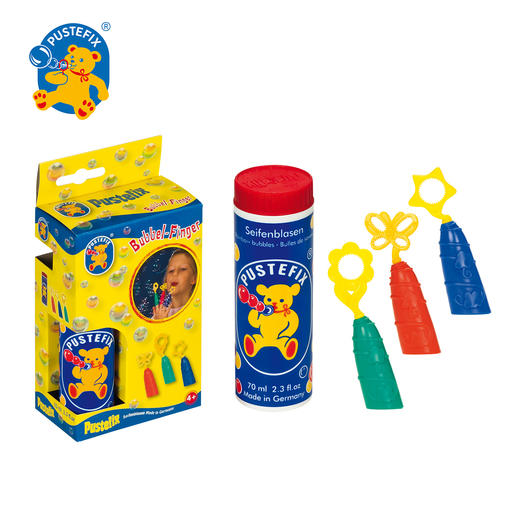 PUSTEFIX泡特飞 梦幻熊泡泡（1个装，红黄瓶身随机发货)）泡泡玩具 适用年龄3岁+ 安全无毒 不刺激 德国原装  869-525 商品图11