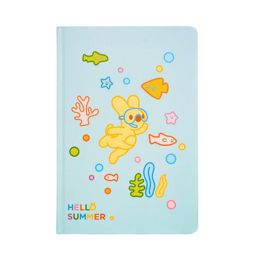 夏日系列团团硬面笔记本 商品图7