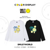 SMILEY WORLD童装圆领长袖套头上衣休闲宽松t恤S23315T002 商品缩略图3