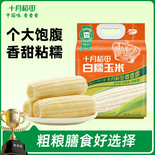 优选丨25年新玉米【香甜糯】东北糯玉米棒 8根装 近2个月内生产日期！软！糯！香！甜！ 商品图1