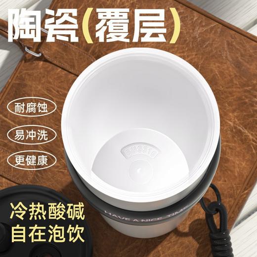 【高颜值水杯C位出道】710ML大容量🚗车载便携，316不锈钢+陶瓷内胆💎冷热随心泡，保温保冰一整天❄🔥 商品图2