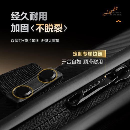 汉鼎新款硬壳竿包轻便携防水钓鱼竿包多功能大容量渔具包钓鱼用具 商品图4