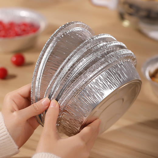 【批发】美丽雅加厚铝箔烤盘 10个/盒 商品图6